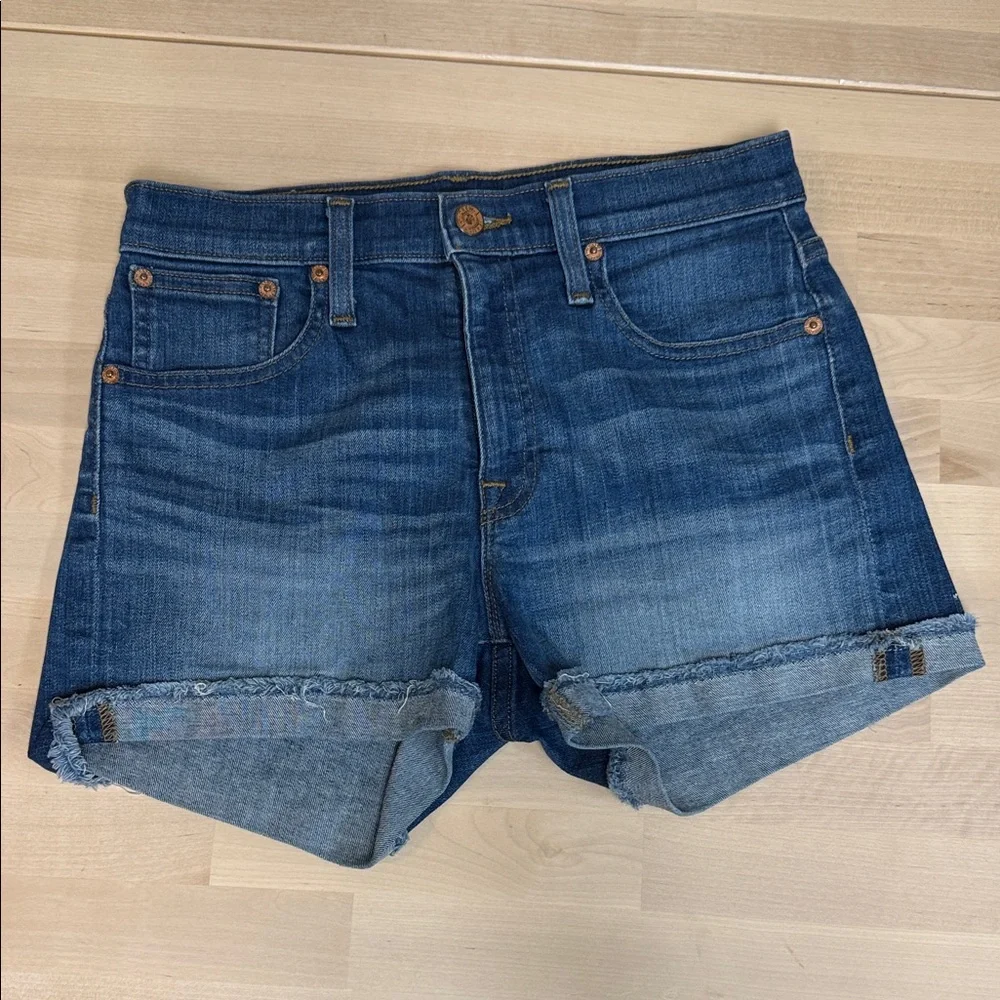 J. Crew Dark Blue‎ Jean Shorts